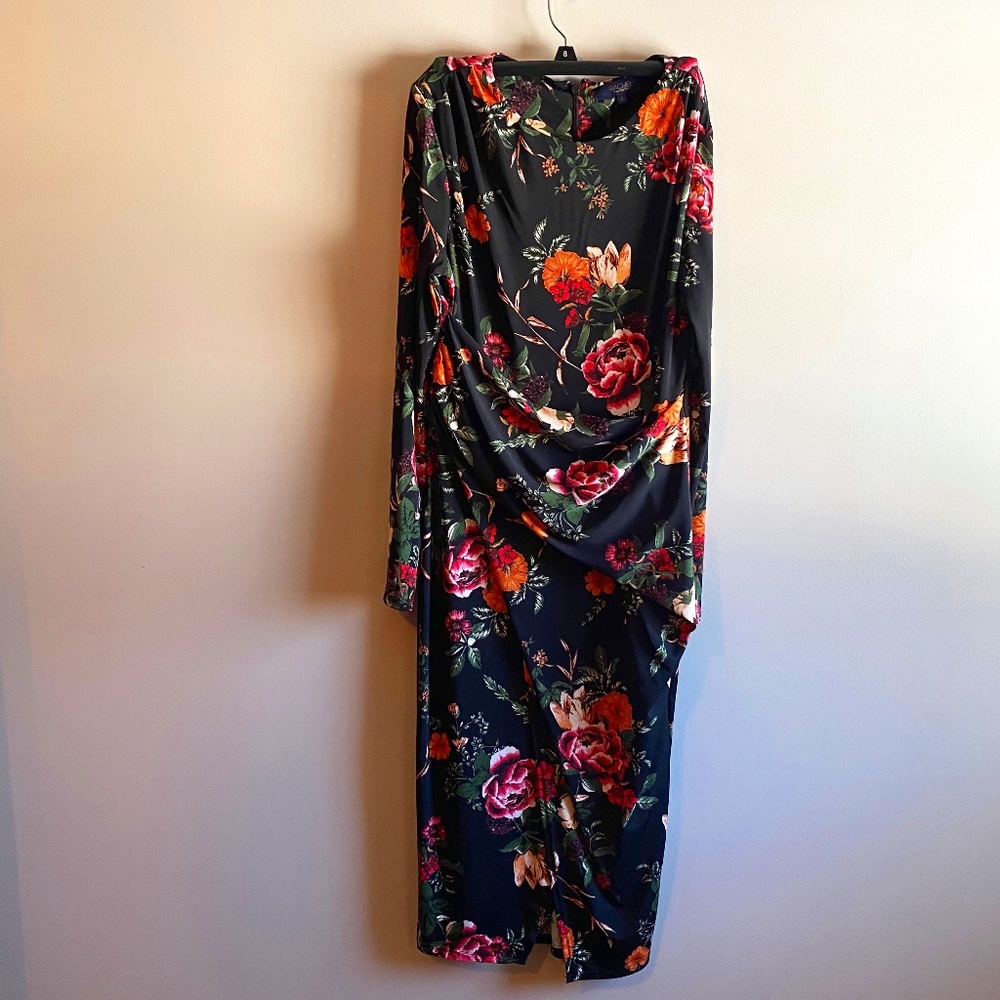 Floral Long Sleeve Dress